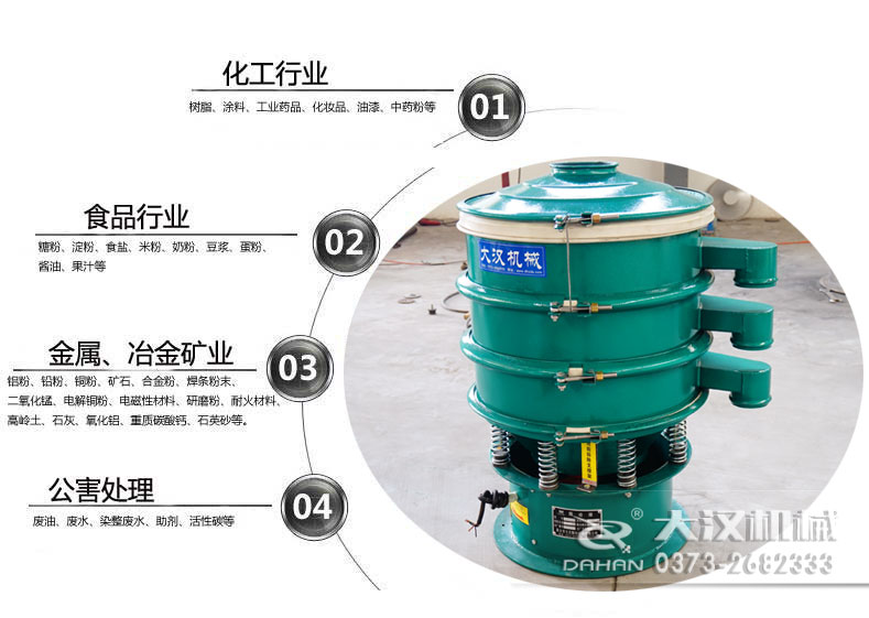 600型振動(dòng)篩分機(jī)